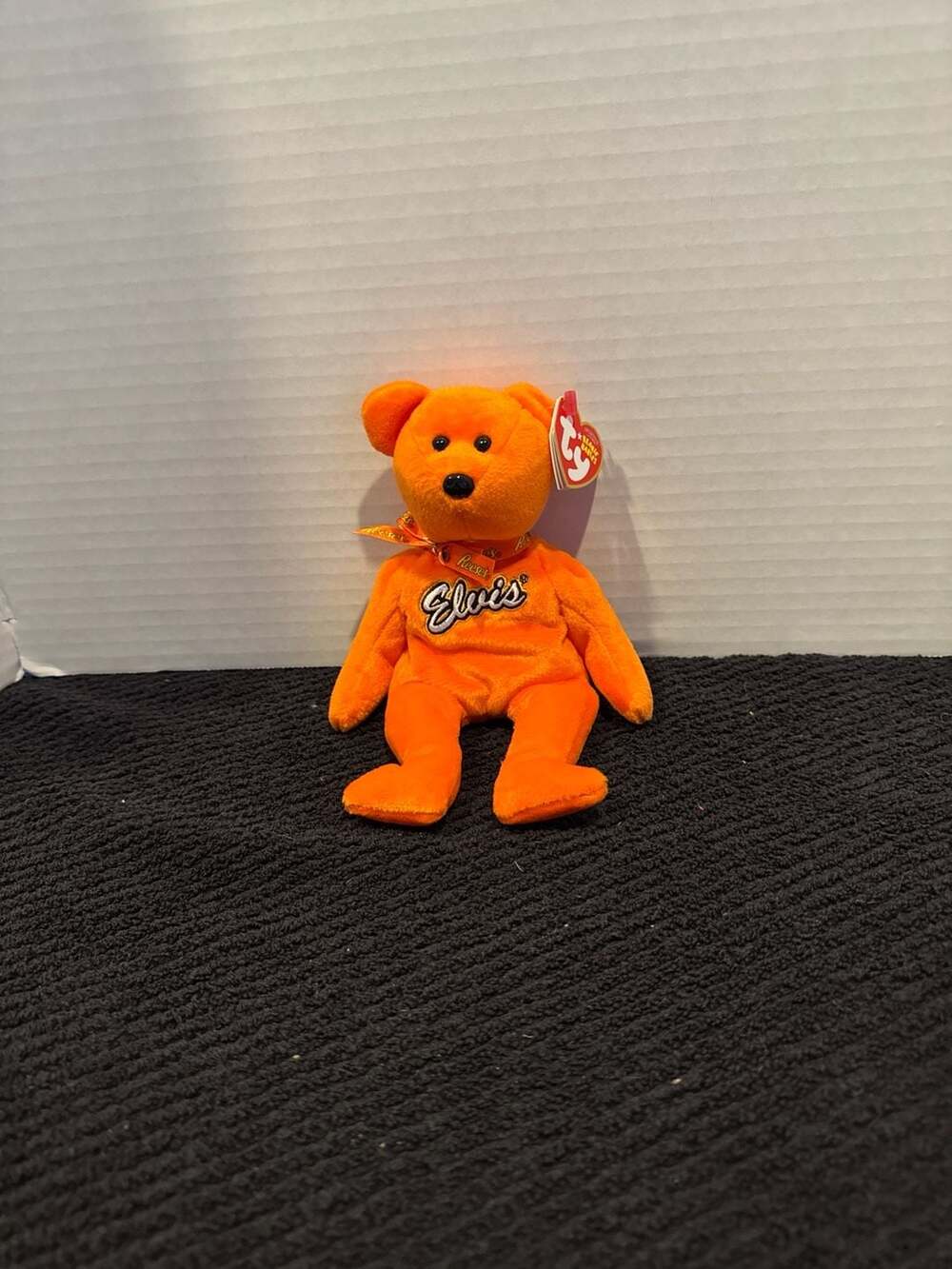 Ty Beanie Baby Coco Presley Orange Elvis Presley Bear Walgreens Exclusive